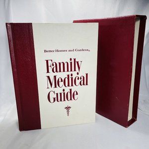 Better Homes And Gardens' Family Medical Guide 1976 Largre Book with Sleeve